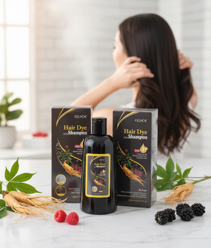 Champú para canas 100ml marrón