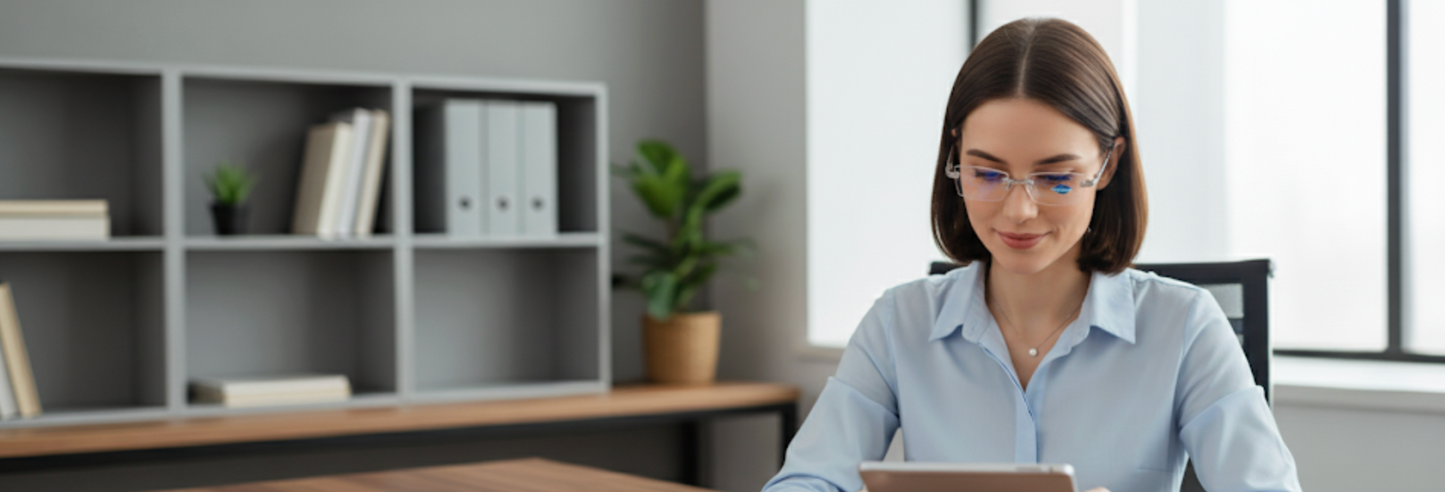 Pack de gafas antirayos azules multifocales +2.0 mas funda de cuero